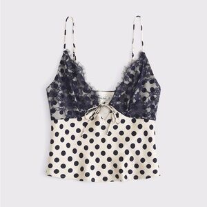 A&F Bella Tie-Front Cami